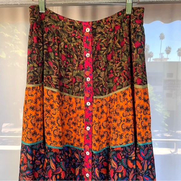 Farm Rio Tiered Maxi Skirt - Picture 3 of 13